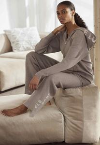 Брюки Elbsand, серо-коричневый