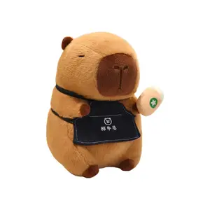 Милый плюшевый фартук капибара Power Milk Dolls, высота 30см/40см/50см YOUYOUGUNANA