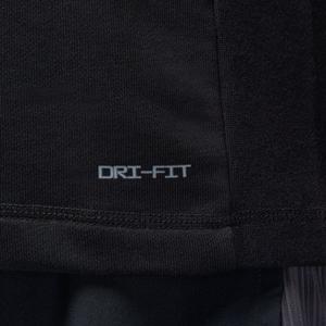 Hooded sweatshirt mj df sprt csvr flc sl po Nike, черный