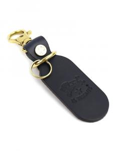 Кожаный брелок с логотипом Il Bisonte