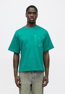 Футболка Essential Collective POCKET STUD, Forest Green/Green