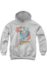 Толстовка с капюшоном DC Comics On The Job для молодежи Gildan, Athletic Heather