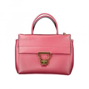 Фиолетовая кожаная женская сумка Coccinelle, фиолетовый