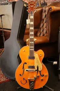 Gretsch G6120T-55 Vintage Select Edition '55 Чет Аткинс, винтажная оранжевая морилка с лаком
