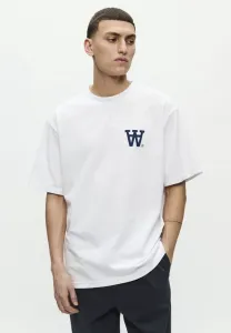 Футболка с принтом wwliam aachest 25220 Double A By W.W., Bright White Np