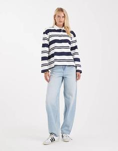 Джинсы Vero Moda Tall Billie с высокой посадкой, бочкообразные, светло-голубого цвета