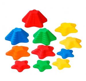 Обезьянка, сенсорная тропа, речные камни, Морская звезда, 11 шт. Małpiszon