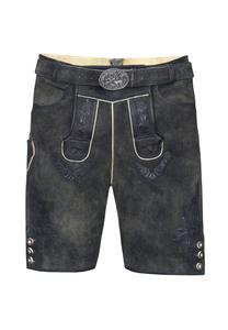 Короткие брюки из кожи дикого оленя Alois EDELNICE, темно-коричневый