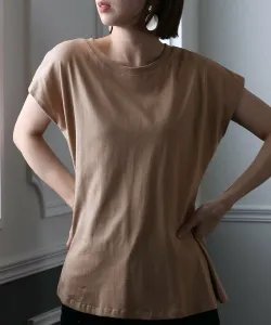 Пуловер со сборками на спине, аккуратный сшитый топ, блузка с короткими рукавами Pourvous, цвет Gray Beige