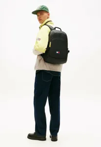 Рюкзак с двойной застежкой-молнией и логотипом Tommy Jeans, Black