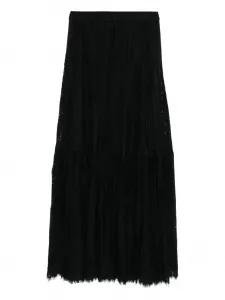 Юбка макси с кружевом Patsy HERSKIND, черный