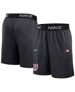 Мужские шорты Washington Nationals Authentic Collection Performance Knit в синем цвете Nike