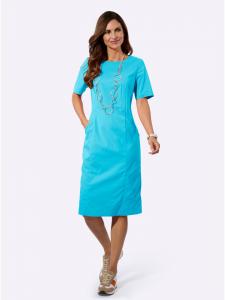 Платье-футляр бирюзового цвета WITT WEIDEN