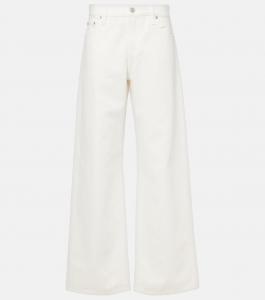 Джинсы со средней посадкой и широкими штанинами Ralph Lauren Collection, Glacial