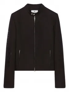 Бомбер на молнии Courrèges, черный