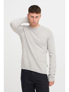 Пуловер BLEND Strick, цвет mittelgrau