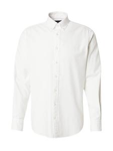 Hackett London Рубашка на пуговицах Regular fit в белом цвете