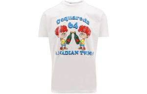 DSQUARED 2 Футболка Dsquared2 с принтом