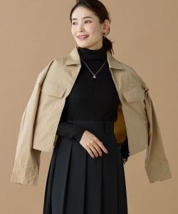 Рубашка-блузон на молнии