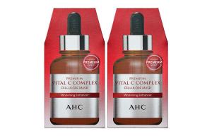 AHC Vitamin C осветляющая маска для лица для выравнивания тона кожи, осветление темных пятен, увлажнение 1 коробка/2 коробки/3 коробки A.H.C