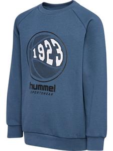Толстовка Hmlloksi Sweatshirt синего цвета Hummel