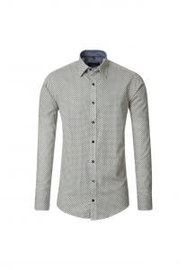 Рубашка для отдыха с принтом свободного покроя Casamoda, оранжевый