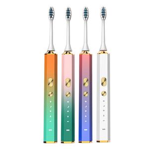 Электрическая зубная щетка Best Selling Soundwave V6 Soft Velvet для взрослых студентов мужчин и женщин пара набор Frk V6 Furanke, оранжевый