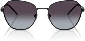 Женские солнцезащитные очки Emporio Armani EA2161 Butterfly, Matte Black/Grey Gradient