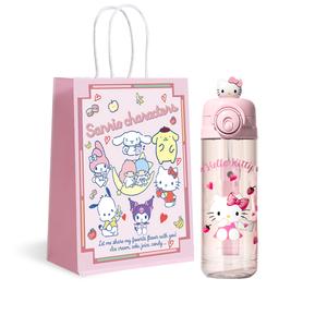 Пластиковые стаканы для воды 580ml Sanrio, розовый