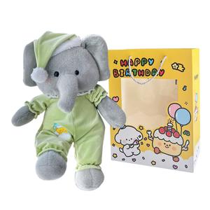 Плюшевая игрушка медведь в пижаме good night 40 см высота MENGMENGBUNNY