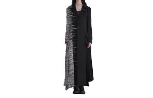 Yohji Yamamoto Женское черное пальто Black, Black