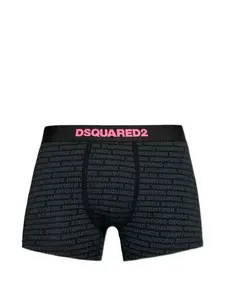 Боксеры с логотипом Dsquared2, черный