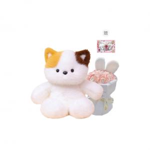 Милые креативные бегающие маленькие зверушки плюшевые куклы высота 50см/45см PUDOWRABBIT