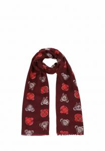 Шарф SAMAYA LEICHTER FÜR IN-UND OUTDOOR, Rot/Red