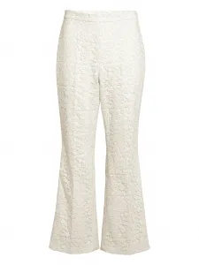 Брюки Daisy в технике макраме Giambattista Valli, белый