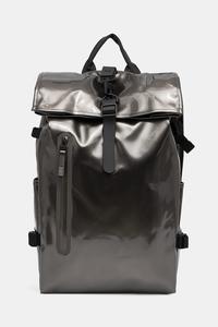 Рюкзак 14590 rolltop ruckack large w3 Rains, серебряный