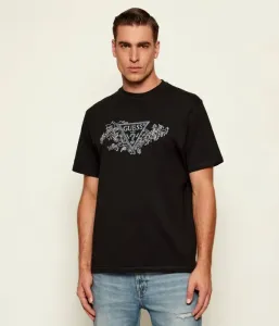 Футболка regular fit Guess Jeans, черный