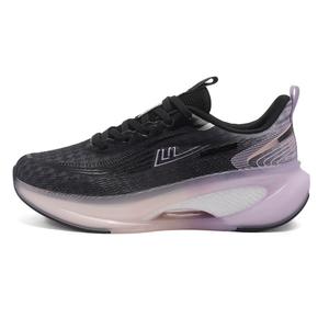 WARRIOR Кроссовки женские низкие, черные/фиолетовые