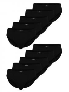 Götzburg Спортивные трусы, упаковка из 10 штук, Нюрнберг, темно-черный/однотонный цвет