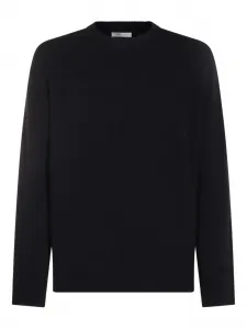 Рифленый шерстяной свитер Sibem THE ROW, синий