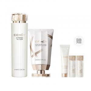 Cemoy Белый золотой люминесцентный водный набор для ухода за кожей стабилизирующие увлажняющие восстанавливающие средства