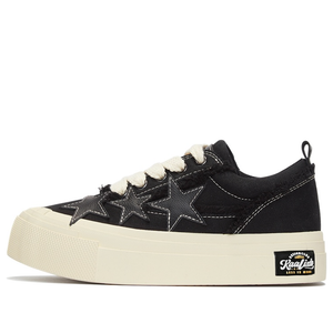 Kaalixto Skateboarding Canvas Low 'Black Leather'