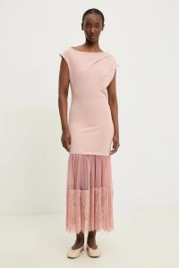 Платье Answear.Lab, розовый