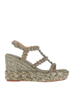Эспадрильи Alma En Pena., серо-зеленый