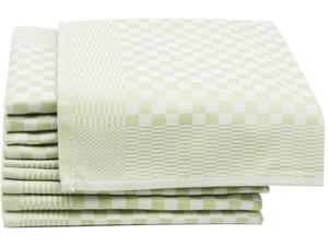 Кухонное полотенце Zollner 00000010 10 шт, 46x1x70 см, зеленый