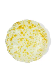 Десертная тарелка speckled, 6х19 см, Cabana, желтый