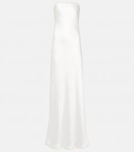 Платье из креп-сатина Norma Kamali, Snow White