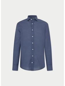 Рубашка Hackett London, темно-синий