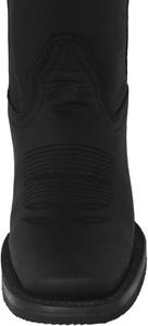 Женские вестерн-сапоги Texas Legacy Cassidy Black с твердой кожей и резиновой подошвой