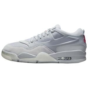 Воздушные баскетбольные кроссовки Air 4 Breathable Vintage для мужчин Jordan, серый